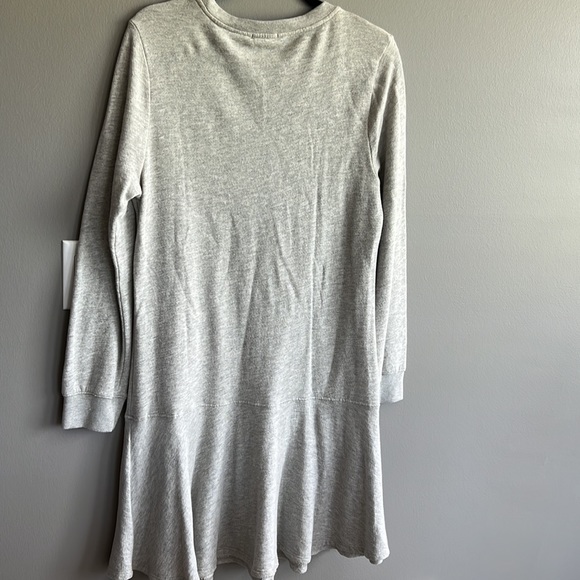 NWT Joie Runna Sweatshirt Dress with Flared Skirt, Large, Grey, Long sleeve .. - Picture 5 of 12